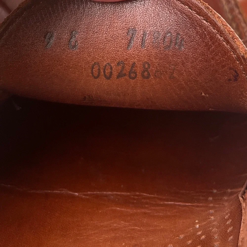 Allen Edmonds Boulder Venetian Men's US 9 E Wide Driving Loafers Brown Leather